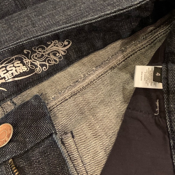 Express Jeans Shorts With Cuff - Picture 5 of 6